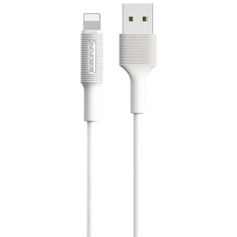 

Дата кабель Borofone BX1 EzSync USB to Lightning (1m) (Білий)