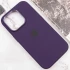 Чехол Silicone Case с металлическими кнопками для Apple iPhone 13 Pro Max (6.7") – Фиолетовый / Elderberry. Фото 8 из 9