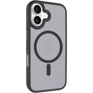 TPU+PC чехол Metal Buttons with Magnetic Fit для Apple iPhone 17 (6.3") фото 1 из 6