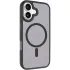 TPU+PC чехол Metal Buttons with Magnetic Fit для Apple iPhone 17 (6.3") – Черный / Black. Фото 1 из 6