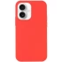 Чохол з закритим низом Silicone Case на Apple iPhone 16 – Кавуновий / Watermelon red. Фото 2 з 4
