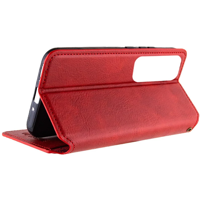 Чехол книжка GETMAN кубик для Samsung Galaxy M35 – Красный. Фото 7 из 12