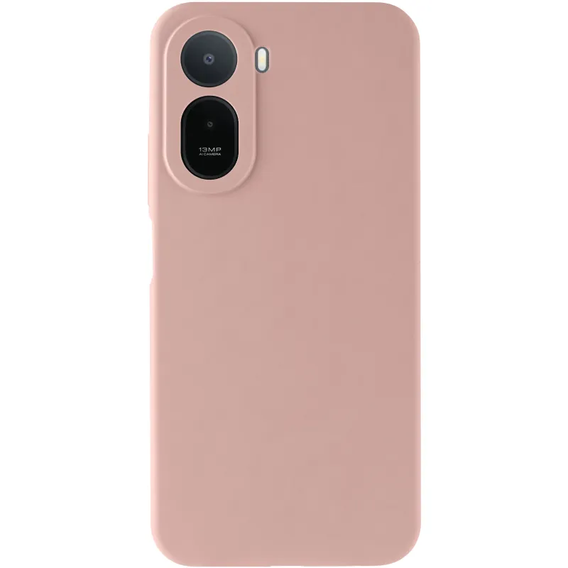 Чехол Silicone Case Lakshmi Premium з закритою камерою на Xiaomi Redmi A7 Pro 4G – Розовый / Pink Sand. Фото 3 из 6