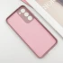 Кольоровий силіконовий чохол GETMAN із закритою камерою для Samsung Galaxy S23+ – Рожевий / Pink Sand. Фото 4 з 9