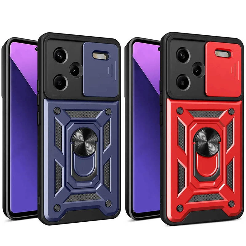 Ударопрочный чехол Ummi Camshield Serge Ring (in box) для Xiaomi Redmi Note 13 Pro+ фото 1 из 2