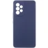 Чехол Silicone Case Lakshmi Premium з закритою камерою на Samsung Galaxy A32 (A326B) 5G – Темно-синий / Midnight blue. Фото 1 из 7