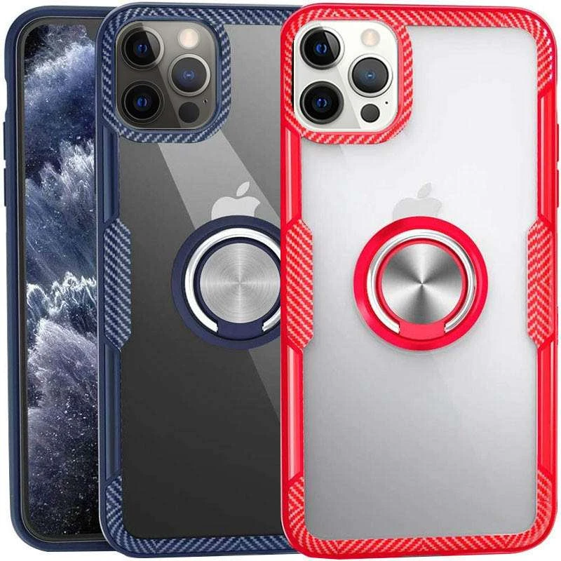 

Чохол Deen CrystalRing з магнітним кільцем на Apple iPhone 12 Pro Max (6.7")