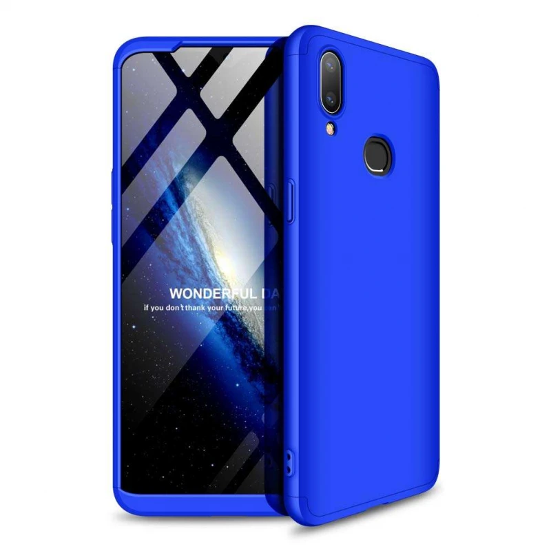 

Чохол із захистом 360 градусів GKK на Samsung Galaxy A10s (Синій)
