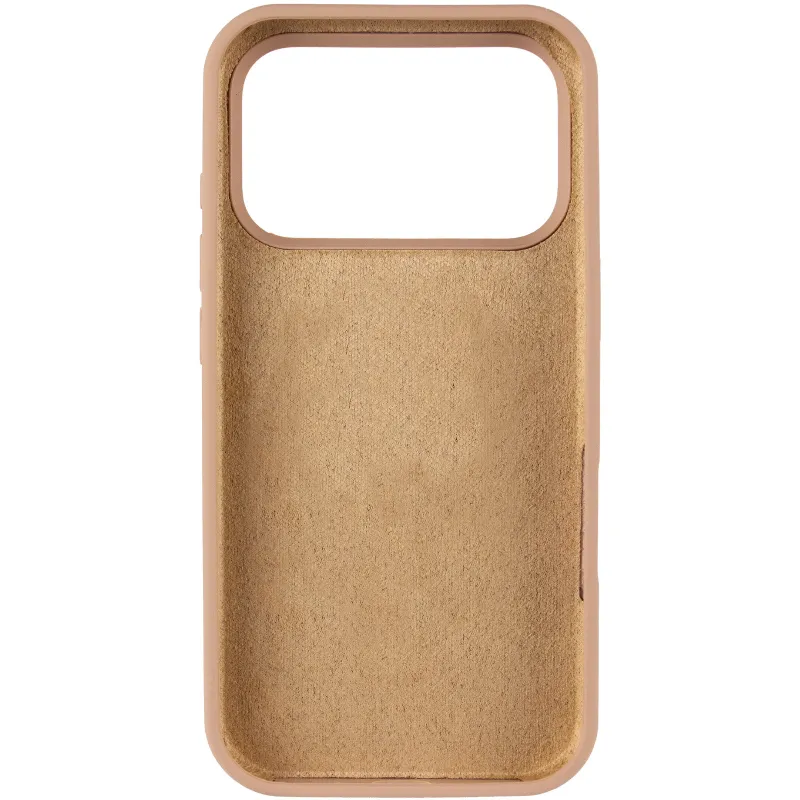 Чохол Silk Full Protective (AA) NO LOGO для Apple iPhone 17 Pro Max (6.9") – Бежевий / Desert Gold. Фото 4 з 7