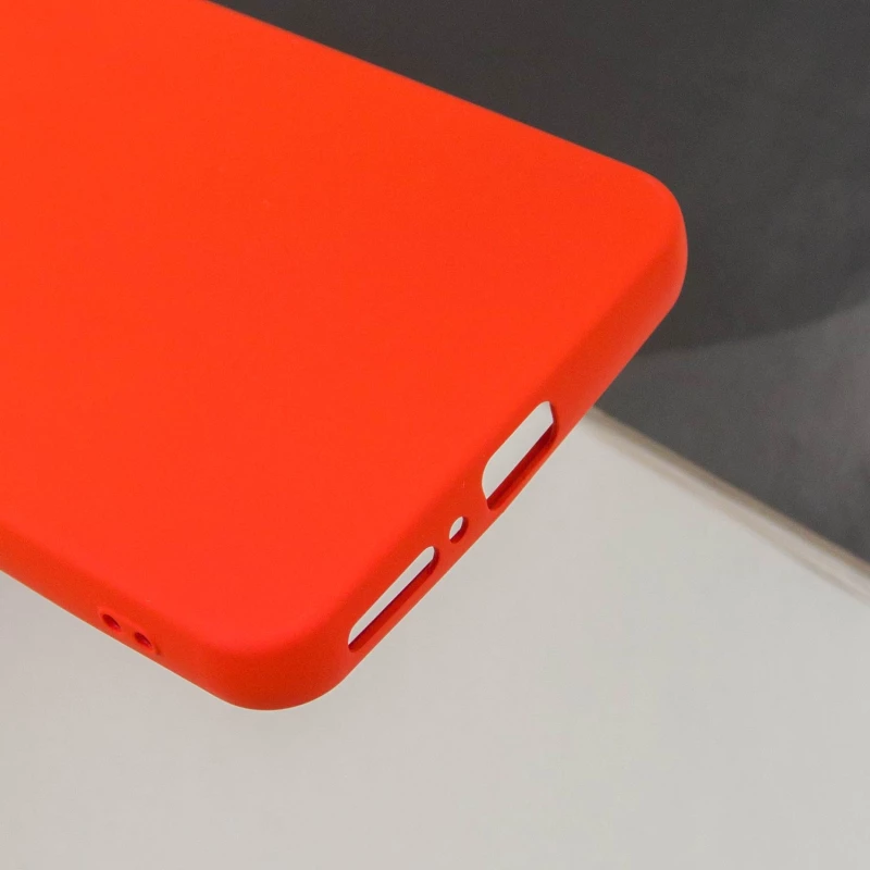 Чохол Silicone Case Lakshmi Plus з закритою камерою на Xiaomi Redmi Note 13 5G – Червоний / Red. Фото 6 з 6