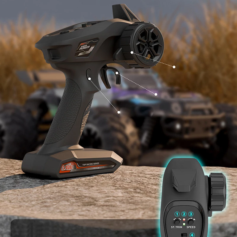 Машинка на радіокеруванні SCHE HW8807 All-terrain sports car – Colorful. Фото 5 з 8