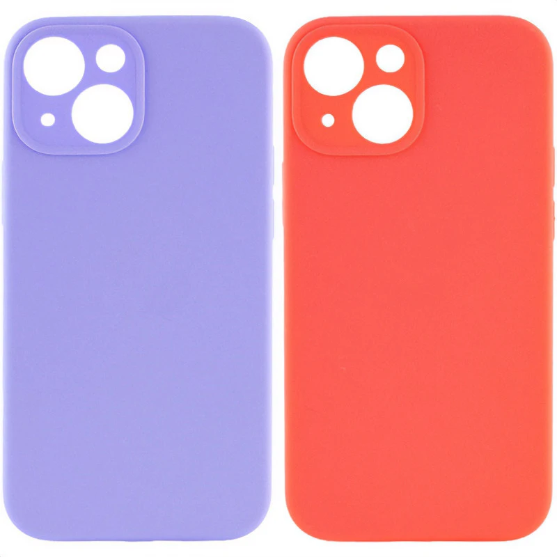Чохол з захистом камери Silicone Case для Apple iPhone 13 (6.1") фото 1 з 2