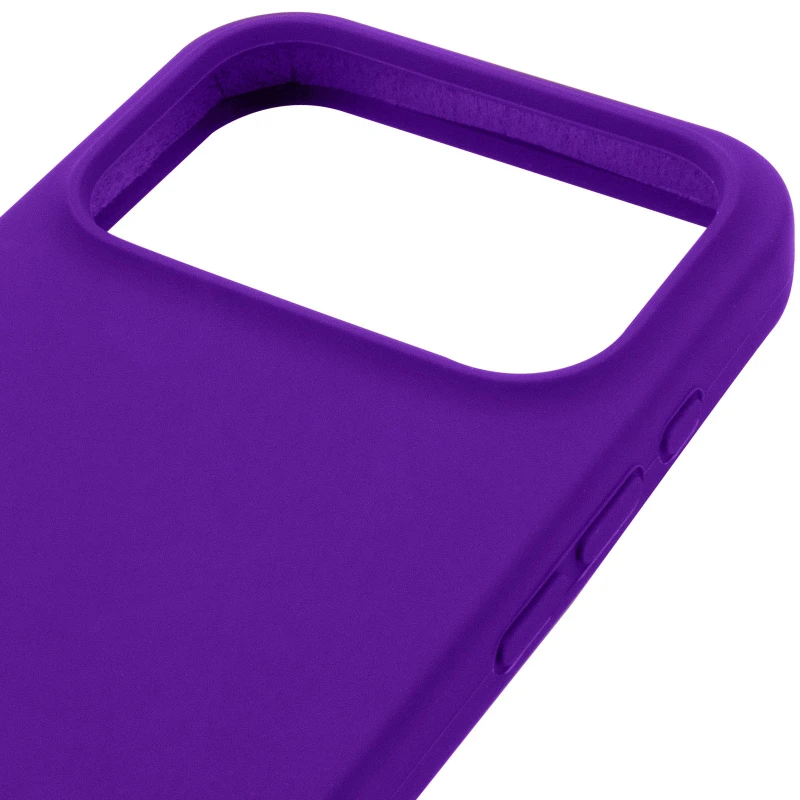 Чохол з закритим низом Silicone Case на Apple iPhone 17 Pro Max (6.9") – Фіолетовий / Ultra Violet. Фото 4 з 5