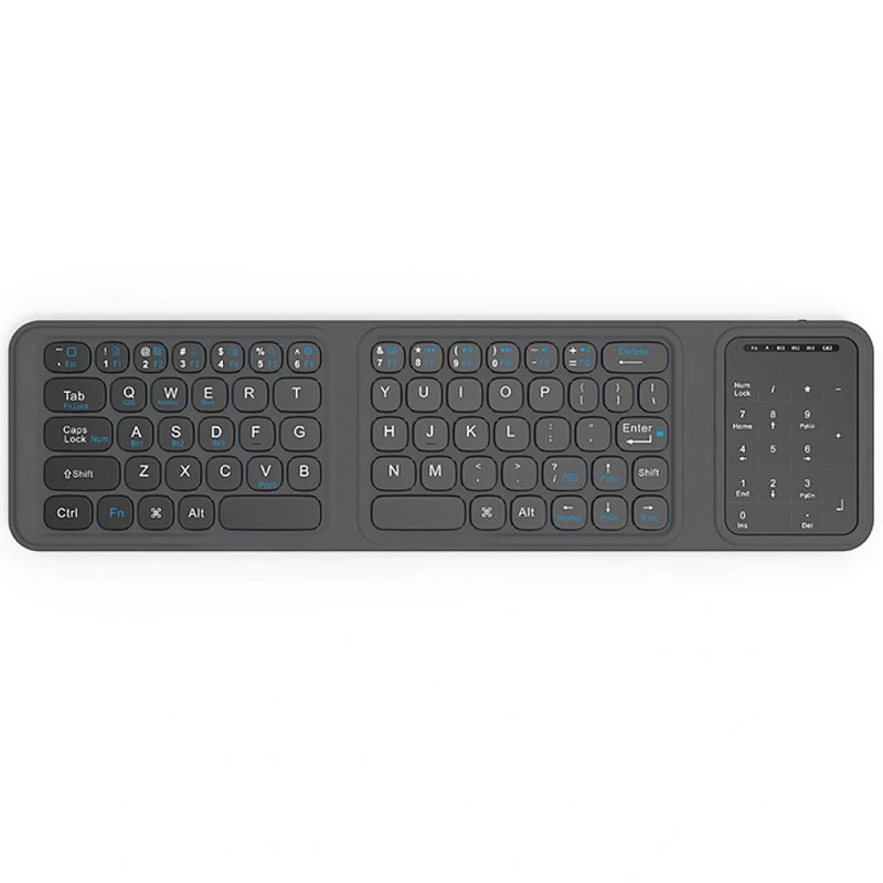 Складна бездротова клавіатура WIWU FMK-05 – Grey. Фото 3 з 7