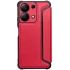 Чехол книга GETMAN с подставкой для Xiaomi Poco M6 Pro 4G – Red. Фото 2 из 5