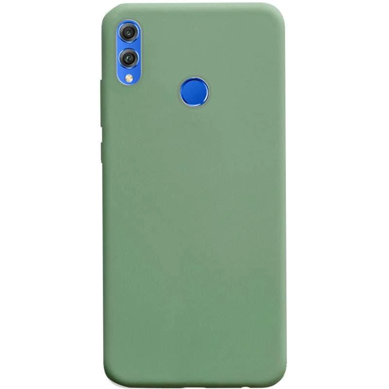 

Кольоровий силіконовий чохол на Huawei Honor 8X (Фісташковий)