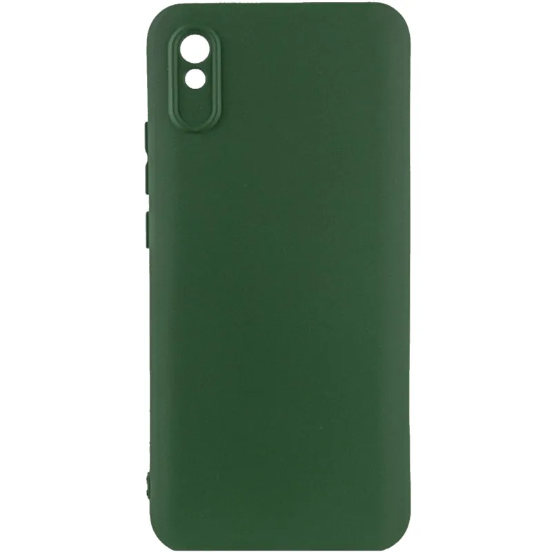 Чохол Silicone Cover Ummi Lakshmi Full Camera (AA) для Xiaomi Redmi 9A – Зелений / Cyprus Green. Фото 1 з 1
