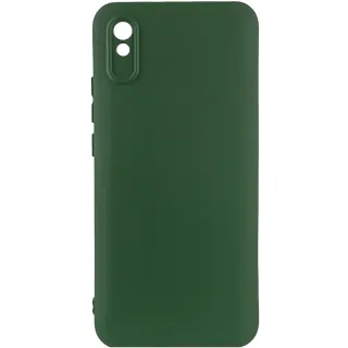 Чохол Silicone Cover Ummi Lakshmi Full Camera (AA) для Xiaomi Redmi 9A — Зелений / Cyprus Green