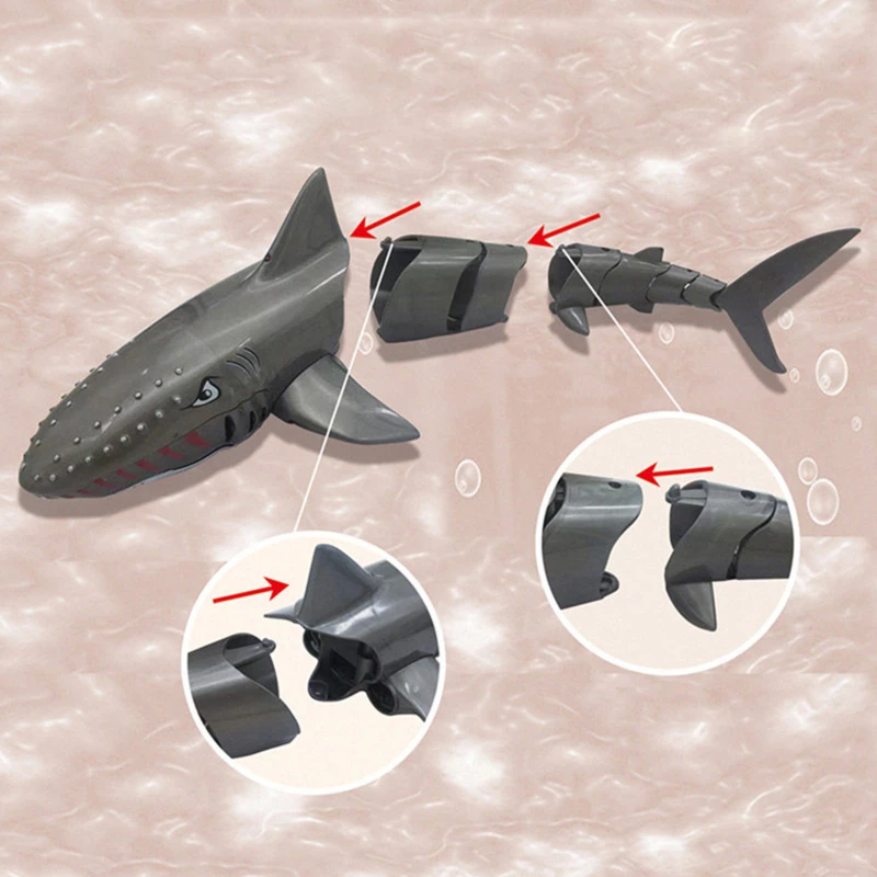 Човен на радіокеруванні SHT FY666 Shark 2.4G – Grey. Фото 5 з 6