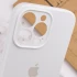 Чехол Silicone Case с защитой камеры для Apple iPhone 15 Pro (6.1") – Белый / White. Фото 6 из 6
