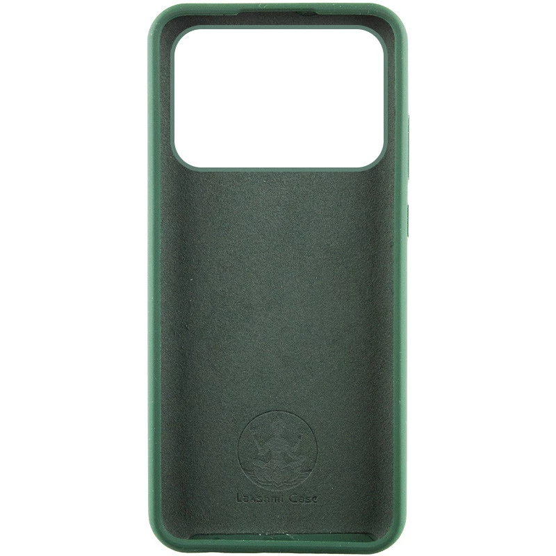 Чохол Silicone Case Lakshmi Premium на Xiaomi Poco X6 Pro – Зелений / Cyprus Green. Фото 4 з 5