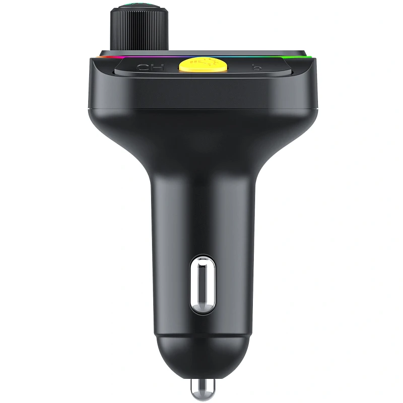 АЗП FM модулятор WIWU QC031 MP3 Car PD20W+QC3.0 (2USB-A/1C) – Black. Фото 6 з 8