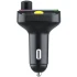 АЗП FM модулятор WIWU QC031 MP3 Car PD20W+QC3.0 (2USB-A/1C) – Black. Фото 6 з 8