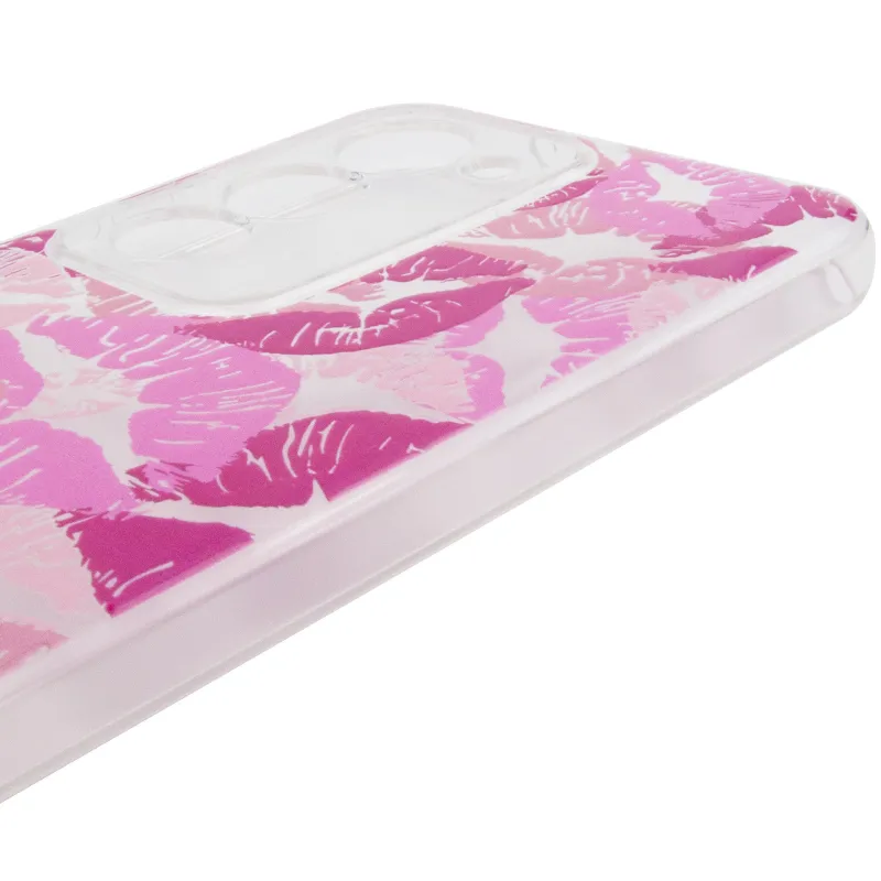 Чехол TPU Clear Joy для Xiaomi Redmi 15 4G (Global) / 5G – Kissing Pattern. Фото 5 из 6