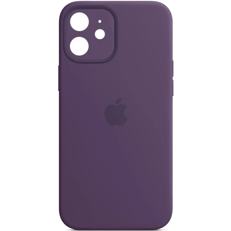 

Чохол Silicone Case з захистом камери на Apple iPhone 12 (6.1") (Фіолетовий / Amethyst)