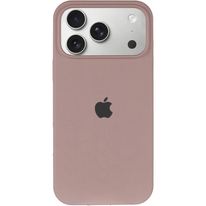 Чохол Silicone Case з закритим низом на Apple iPhone 17 Pro Max (6.9") – Сірий / Lavender. Фото 3 з 6