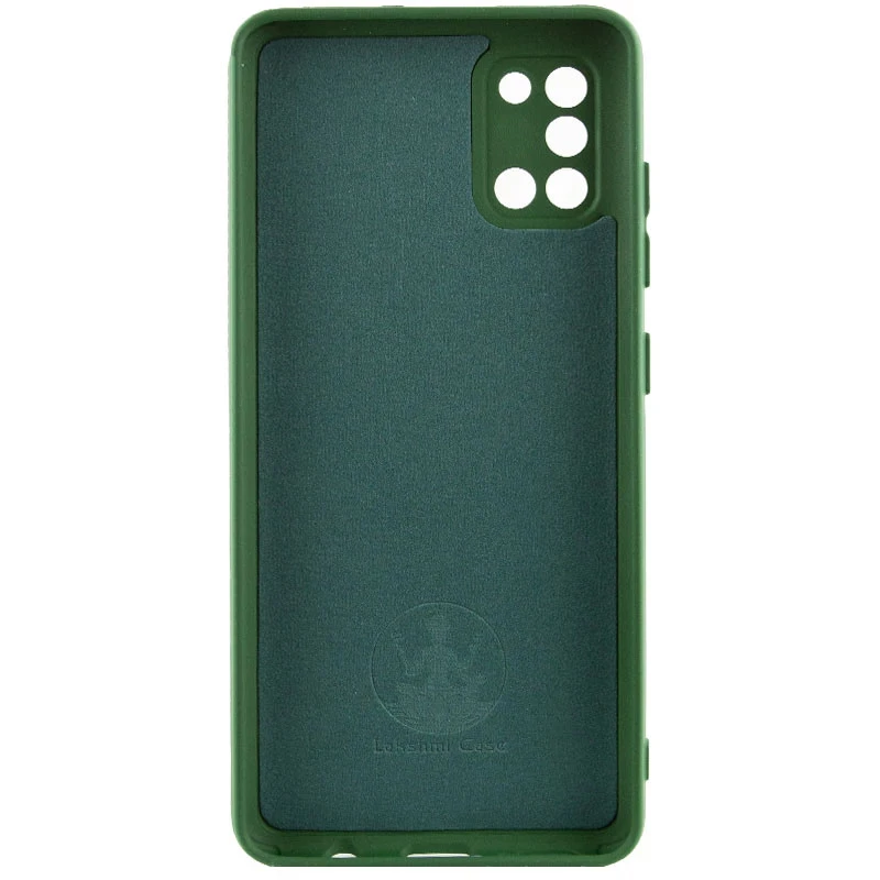 Чохол Silicone Case Lakshmi Elit на Samsung Galaxy A31 – Зелений / Dark green. Фото 4 з 7