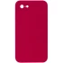 Чохол Silicone Case Square L з захистом камери на Apple iPhone SE (2020) – Червоний / Rose Red. Фото 1 з 3