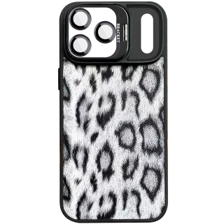 Чохол TPU+PC Wild Leopard with MagSafe and Lens для Apple iPhone 17 Pro (6.3") — Black