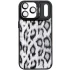 Чохол TPU+PC Wild Leopard with MagSafe and Lens для Apple iPhone 17 Pro (6.3") – Black. Фото 2 з 6