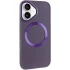 TPU чохол Bonbon з металевими кнопками та MagSafe на Apple iPhone 16 Plus – Фіолетовий / Dark Purple. Фото 2 з 17
