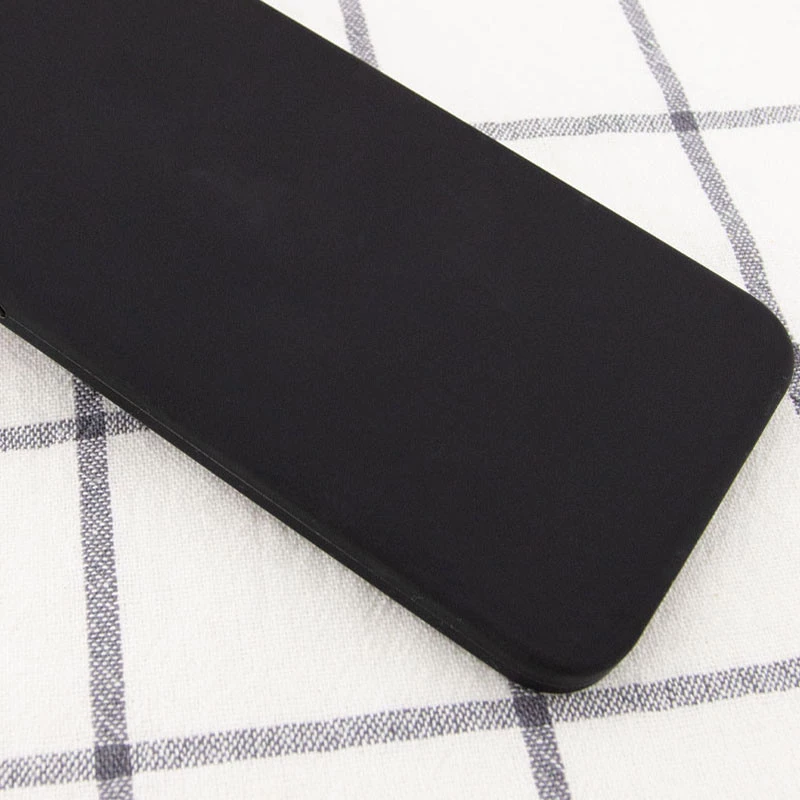 Чохол Silicone Case Square L з захистом камери на Apple iPhone 7 plus / 8 plus – Чорний / Black. Фото 2 з 3