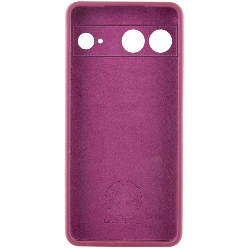 Чохол Silicone Case Lakshmi Premium L з закритою камерою на Google Pixel 7 – Бордовий / Plum. Фото 2 з 2