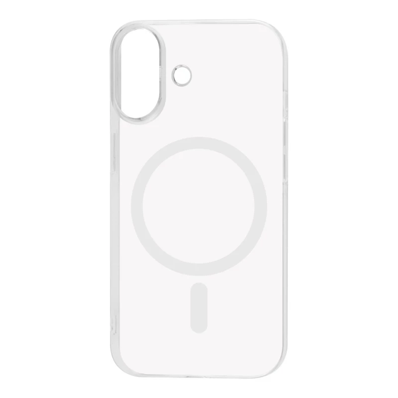 Чохол Fibra Clear Сase with Magnetic Safe для Apple iPhone 16 – Clear. Фото 1 з 3