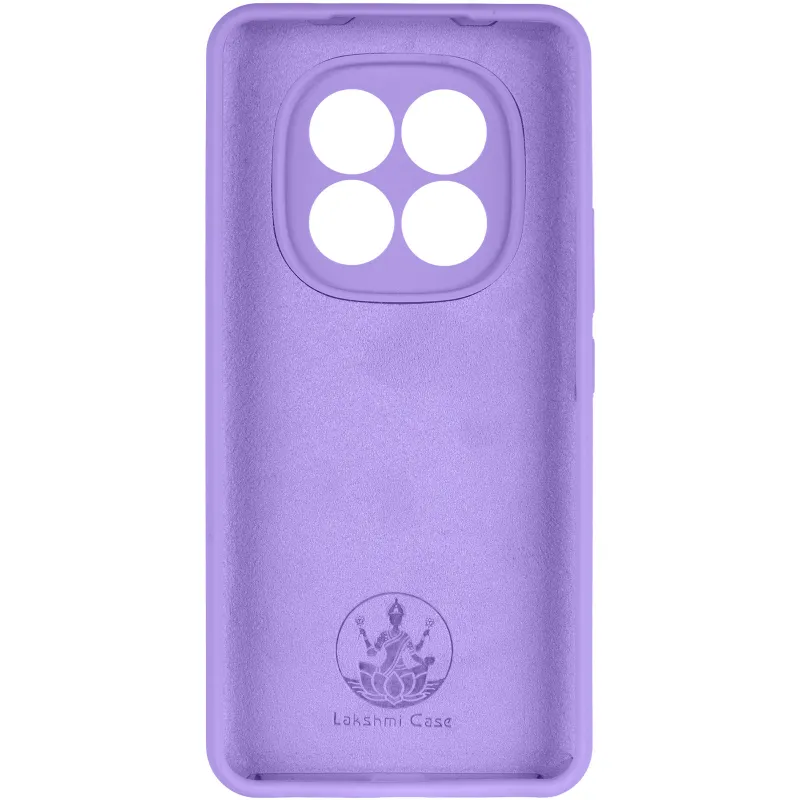 Чехол Silicone Case Lakshmi Premium з закритою камерою на Xiaomi Redmi Note 15 4G/5G (EU) – Сиреневый / Dasheen. Фото 6 из 9