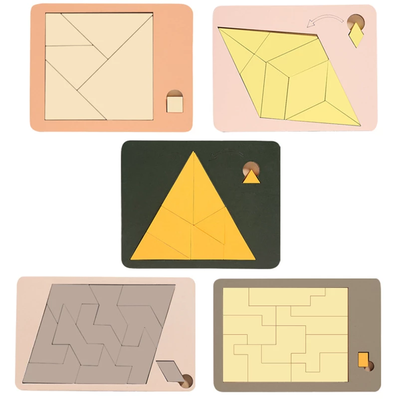 Дитяча інтерактивна головоломка Ummi Wooden Puzzle – Random Application. Фото 1 з 9