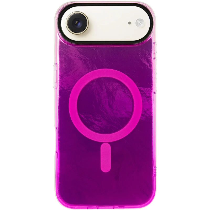 Силіконовий чохол Shiny Mountain (MagFit) для Apple iPhone 17 Air (6.5") – Pink. Фото 3 з 8