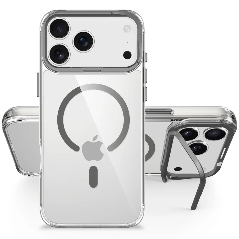 Чехол Space Case Peak with MagSafe Apple iPhone 17 Pro Max (6.9") – Grey. Фото 3 Чехол Space Case Peak with MagSafe Apple iPhone 17 Pro Max (6.9") – Grey. Фото 3 из 5