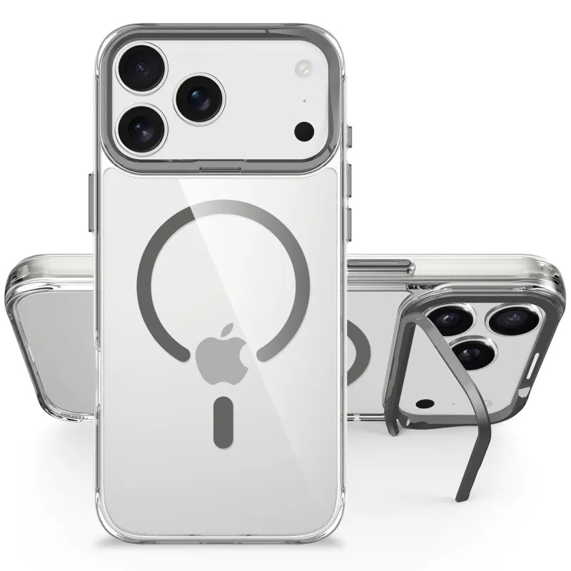 Чохол TPU Space Case Apex with Magnetic Fit для Apple iPhone 18 Pro – Grey. Фото 3 з 5