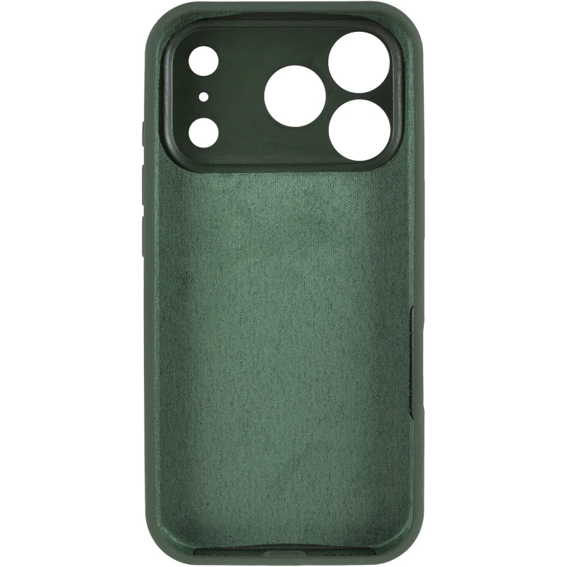 Чехол Silk Full Camera Protective (AA) NO LOGO для Apple iPhone 17 Pro (6.3") – Зеленый / Cyprus Green. Фото 6 из 8