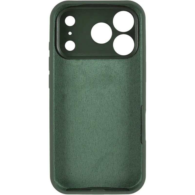 Чехол Silk Full Camera Protective (AA) NO LOGO для Apple iPhone 17 Pro Max (6.9") – Зеленый / Cyprus Green. Фото 3 из 5