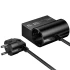 СЗУ Hoco AC34 Win 2 position 70W QC+PD (1USB-A/3C/1Socket) (1.5m) – Black. Фото 4 из 6