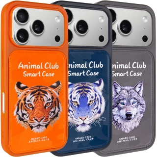 TPU+PC чохол Animal Club для Apple iPhone 17 Pro (6.3")