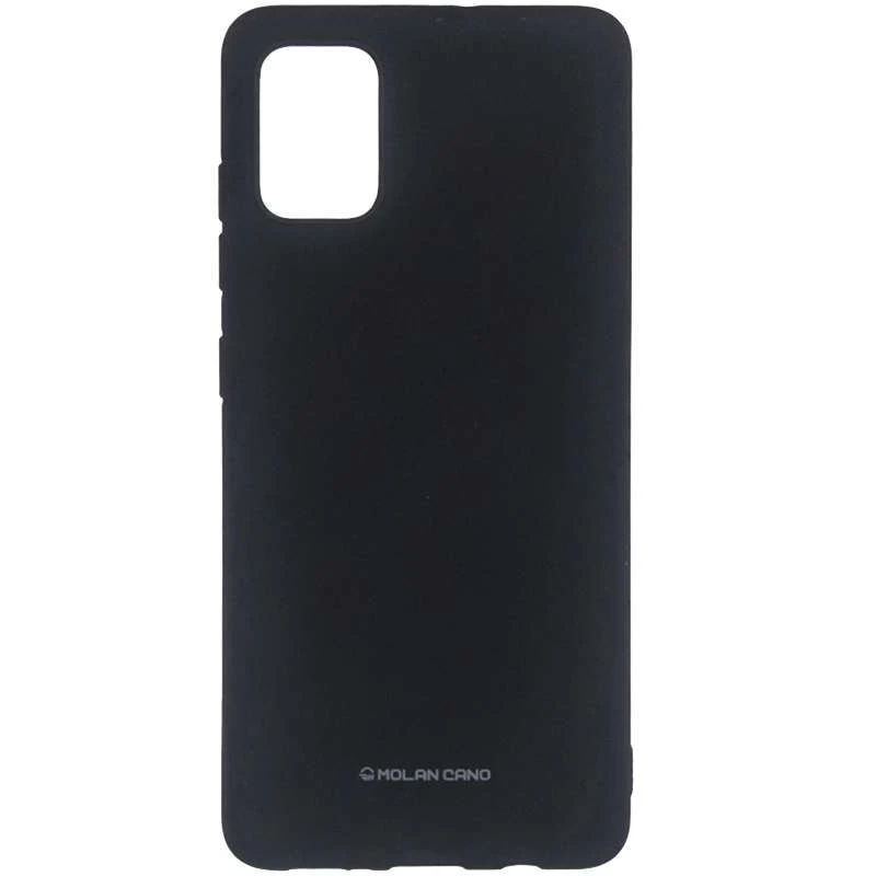 

Силиконовый чехол Molan Cano Smooth для Samsung Galaxy A02s (Черный), Чорний