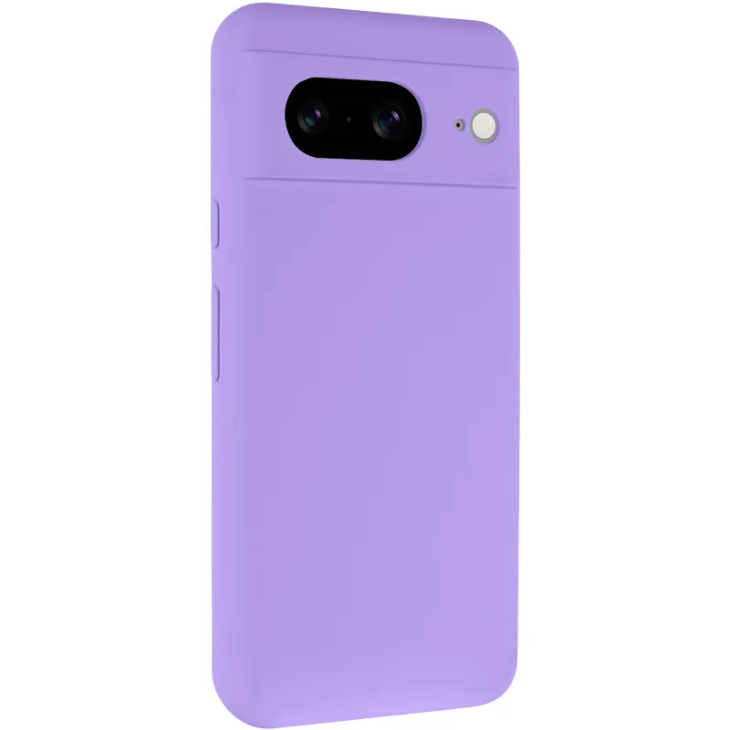 Чохол Silicone Case Lakshmi Premium із закритою камерою для Google Pixel 8a – Бузковий / Dasheen. Фото 3 з 10