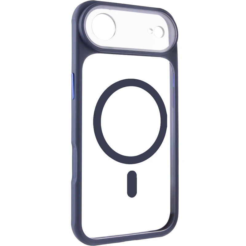 Чохол TPU GETMAN Moon Clear with MagSafe для Apple iPhone 17 Air (6.5") – Blue. Фото 2 з 6